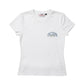T-Shirt Manica Corta Donna Gcds Slim Fit Logo Lounge C1WEQC048J010