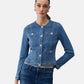 Giacca Jeans Donna Liu Jo  Button UA6260D0275