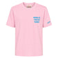 T-Shirt Manica Corta Uomo Mc2 Saint Barth Stampa/Ricamo Fronte E Retro Forever Young Portland PRL0002