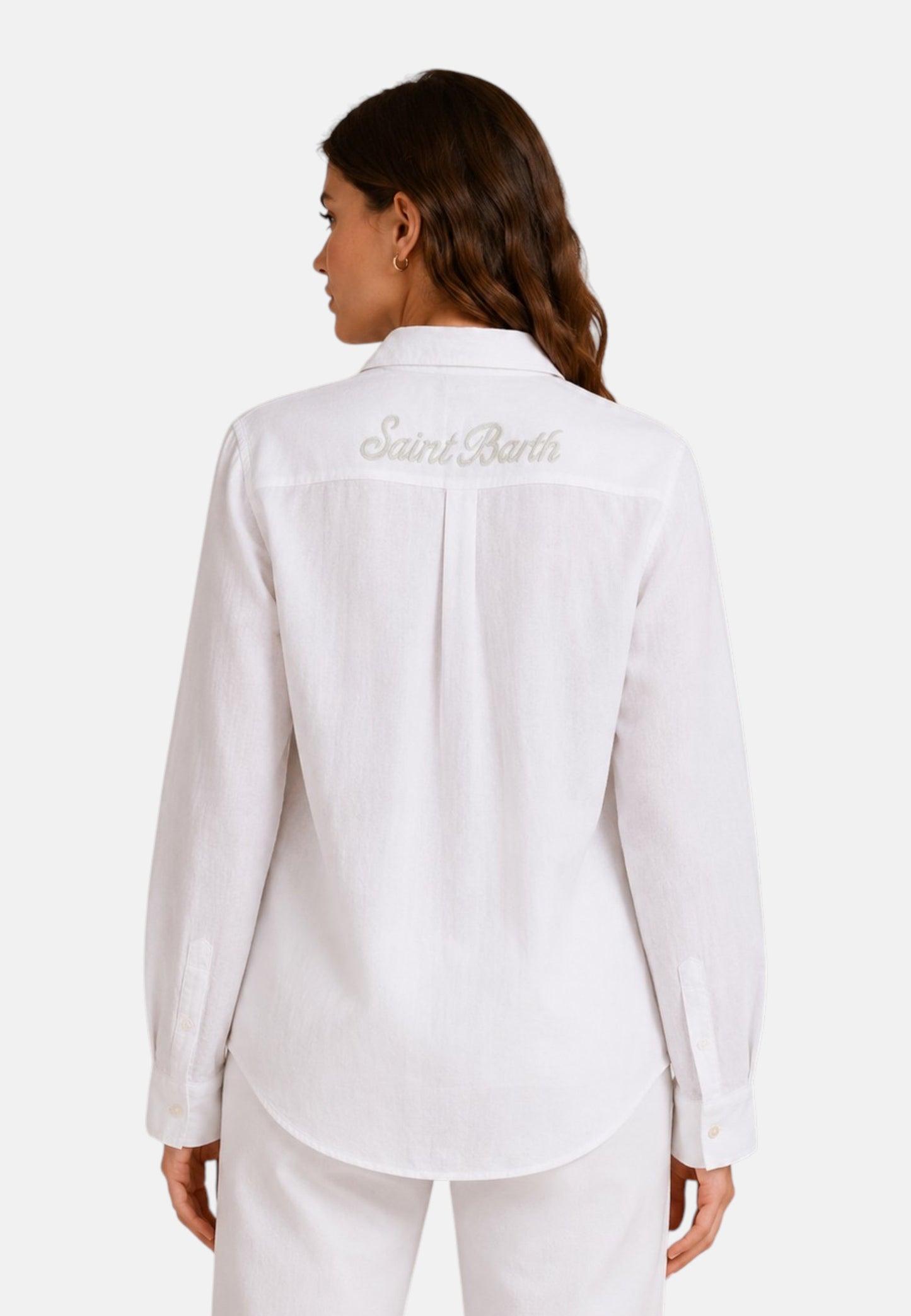 Camicia Manica lunga Donna Mc2 Saint Barth Beads St Barth Meredith MDH001
