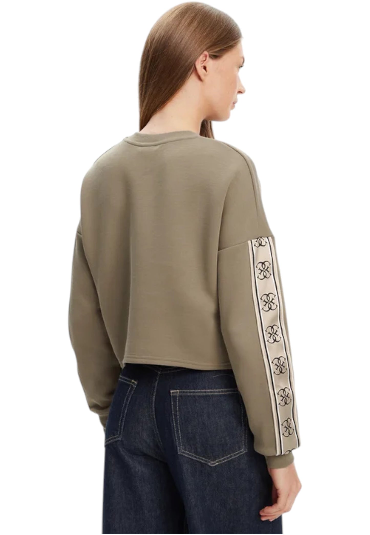 Felpa A Girocollo Donna Guess  Cymone V3BQ16KB3P2