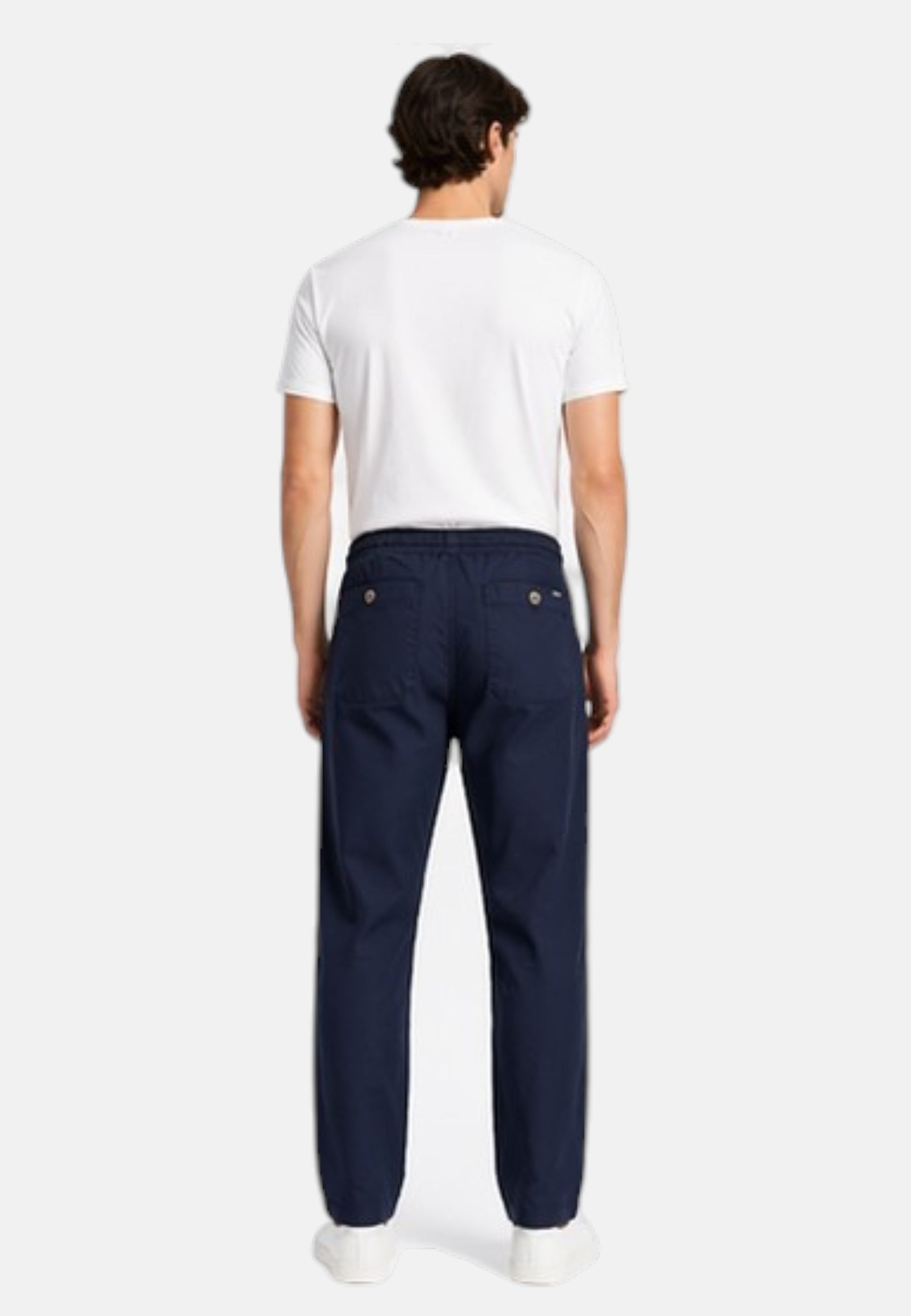 Pantaloni Straight Leg Uomo Guess  Paolo Cotton Owen Drawcord M6GB15W2024