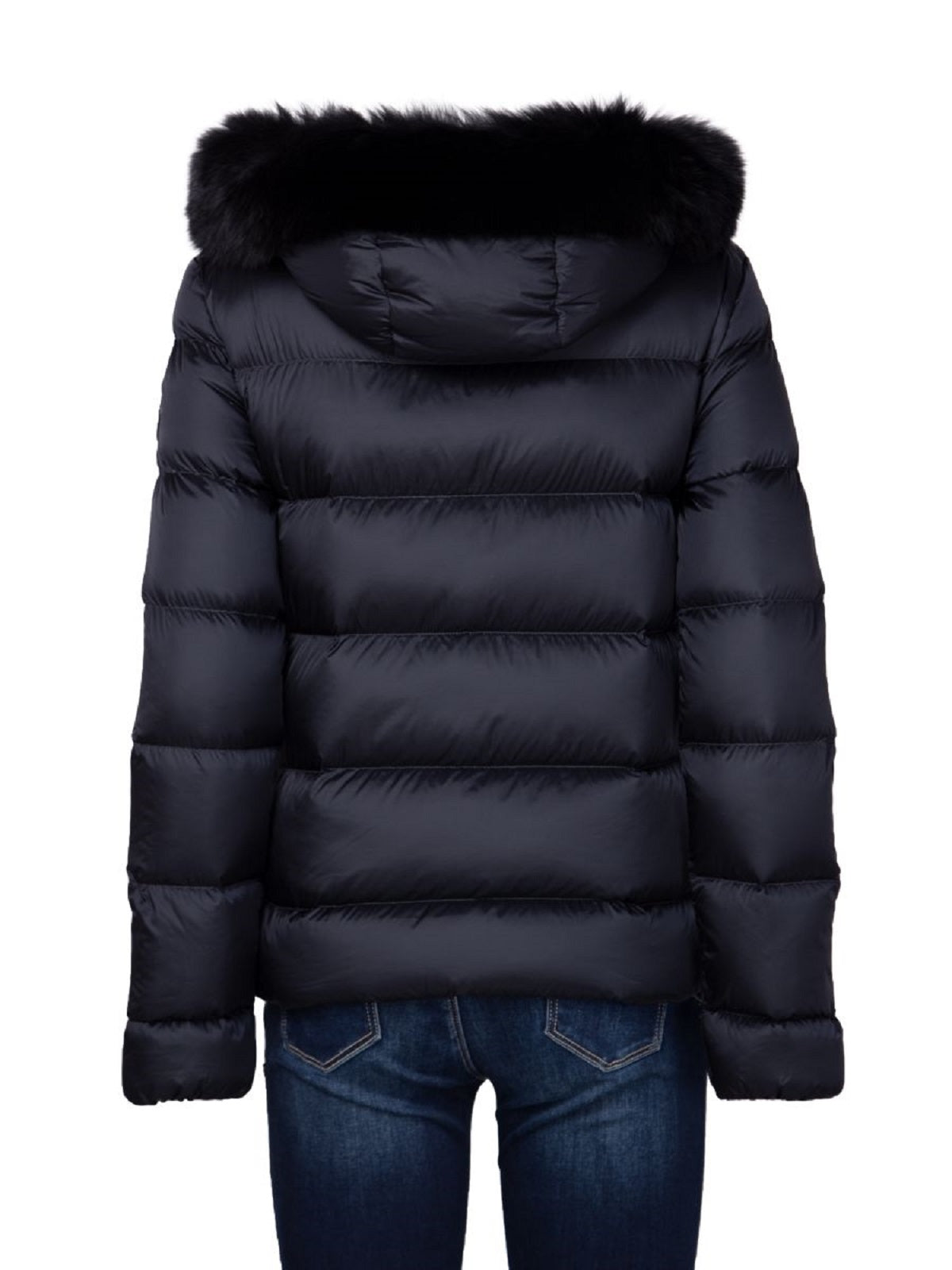 Piumino Con Cappuccio Donna Museum   MLW22033