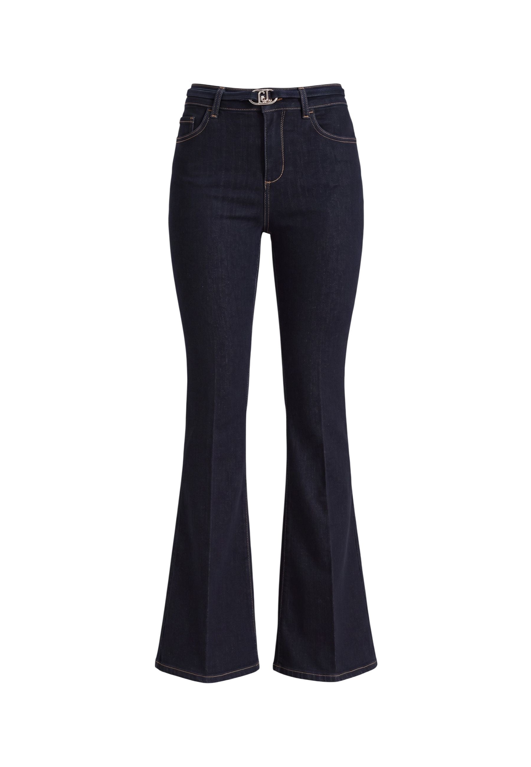 Jeans Flare Fit Donna Liu Jo Bottom Up A Vita Alta Good Super Beat UF6087D0264