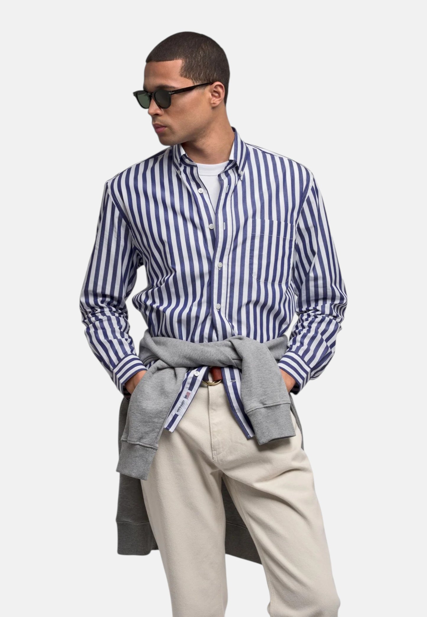 Camicia Manica lunga Uomo Sebago  Nezinscot 751275W