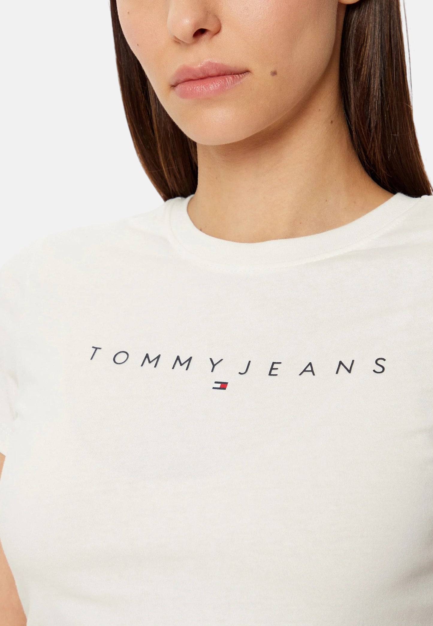T-Shirt Manica Corta Donna Tommy Jeans   DW0DW18398