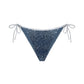 Bikini Pezzo Sotto Donna Mc2 Saint Barth Cheeky Marielle String - Lurex