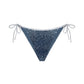 Bikini Pezzo Sotto Donna Mc2 Saint Barth Cheeky Marielle String - Lurex