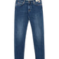 Jeans Slim Fit Uomo Roy Roger's Denim elasticizzato, lavaggio Samoa 517 RRU075D6430069