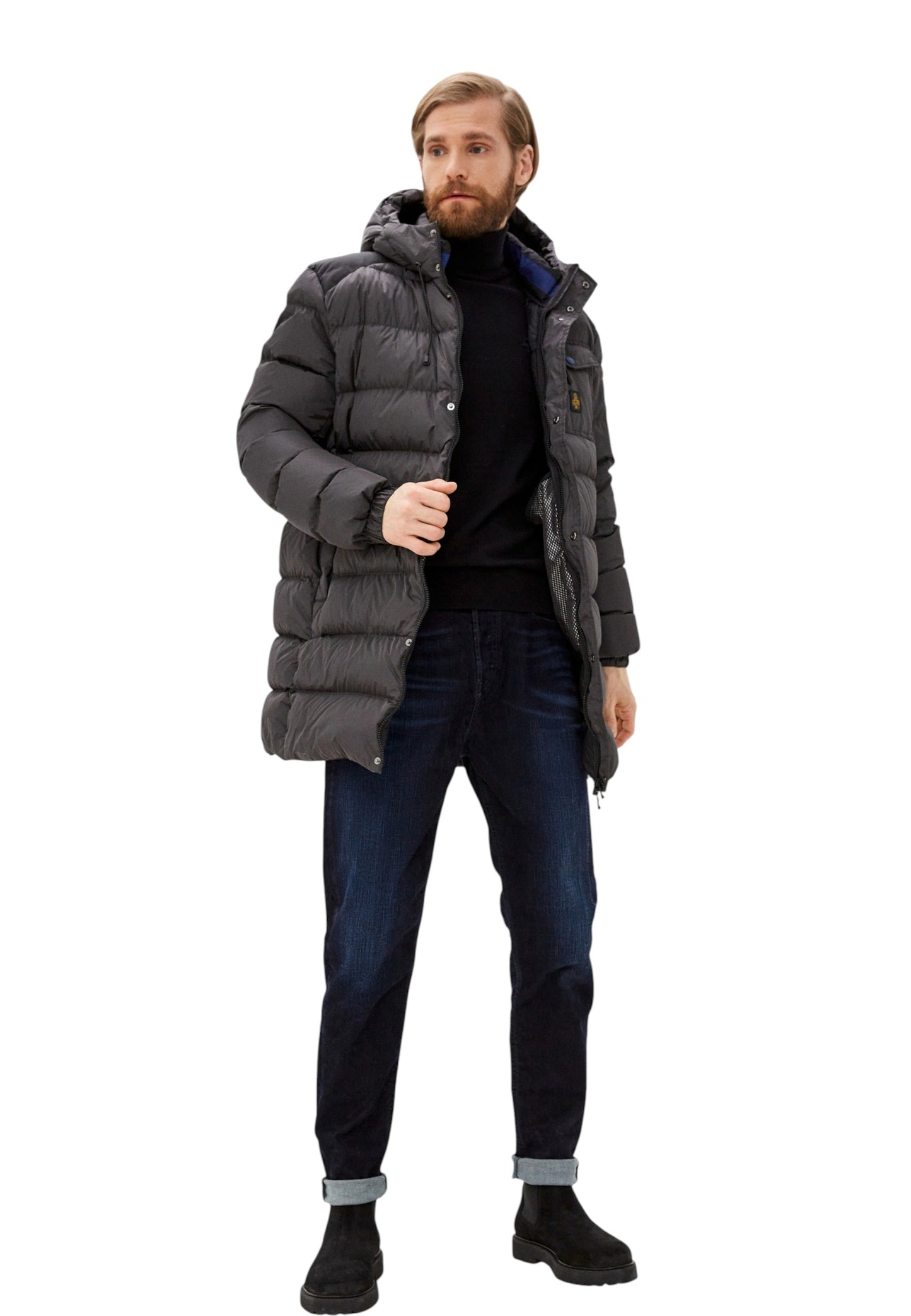 Piumino Con Cappuccio Uomo Refrigiwear   M0G02700NY0185
