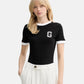 T-Shirt Manica Corta Donna Guess  G Patch W6RI31J1314