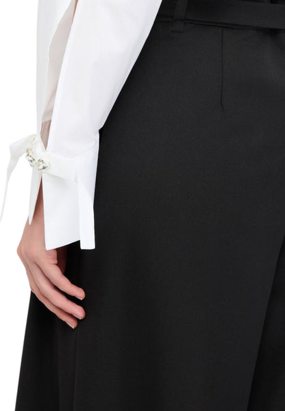 Pantaloni  Donna Liu Jo Palazzo Con Pieghe  MF5269TS224