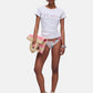 T-Shirt Manica Corta Donna Liu Jo Flowers Eco Line VA6169JS003