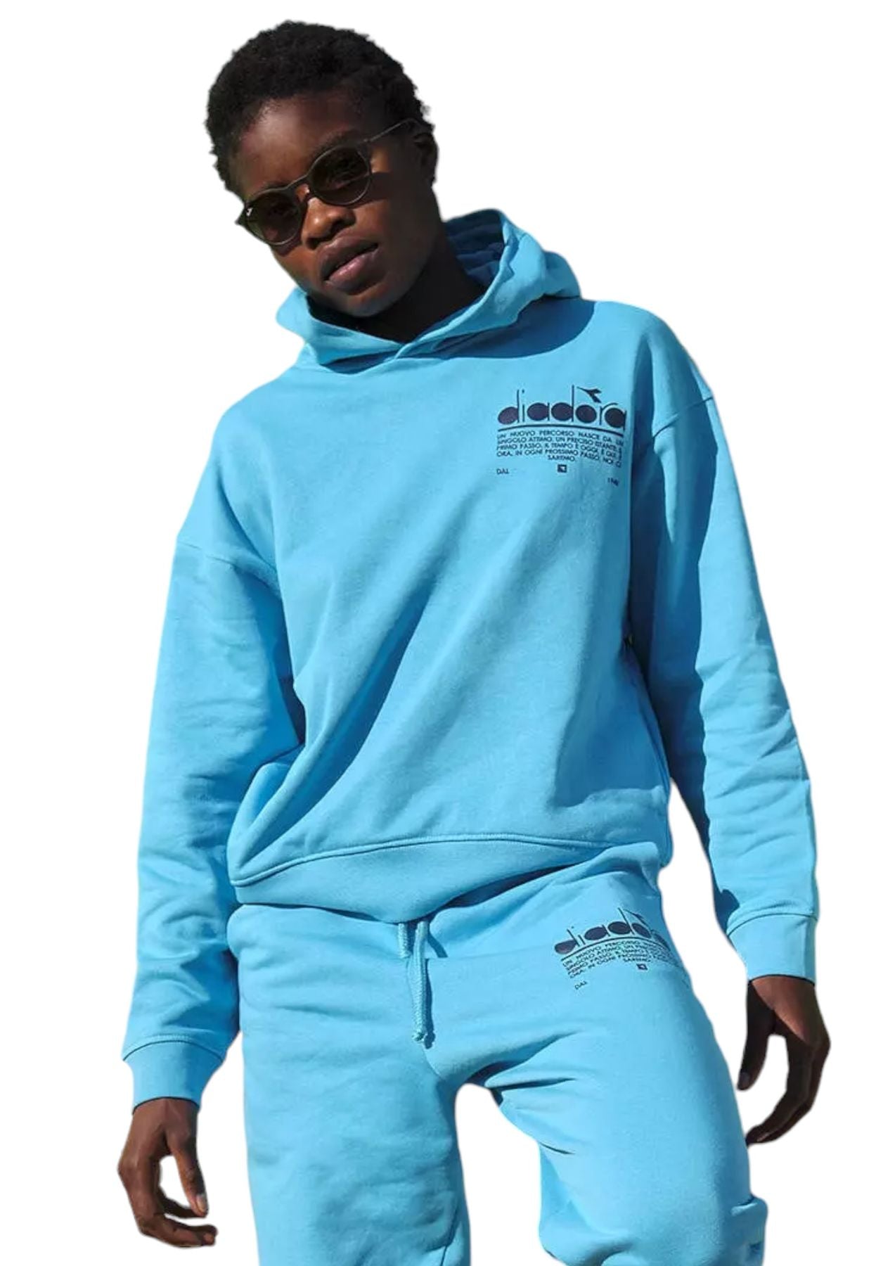 Felpa Con Cappuccio Uomo Diadora  Manifesto 502.178206