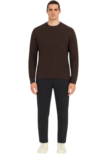 Maglione A Girocollo Uomo Guess  Ivan Chevron M5BR41Z2ZK2