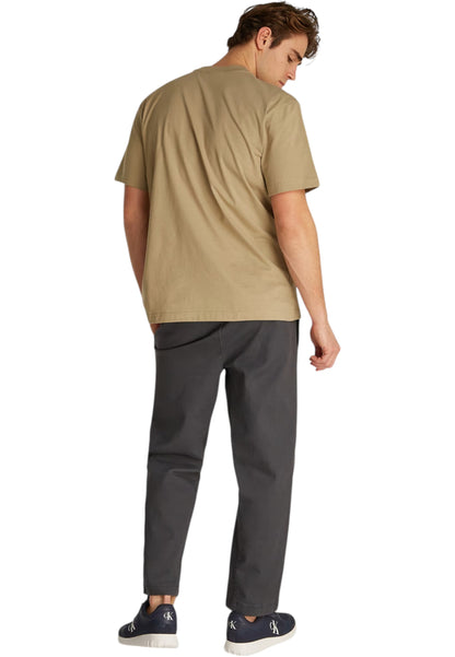 T-Shirt Manica Corta Uomo Calvin klein Jeans  Woven Label Relaxed