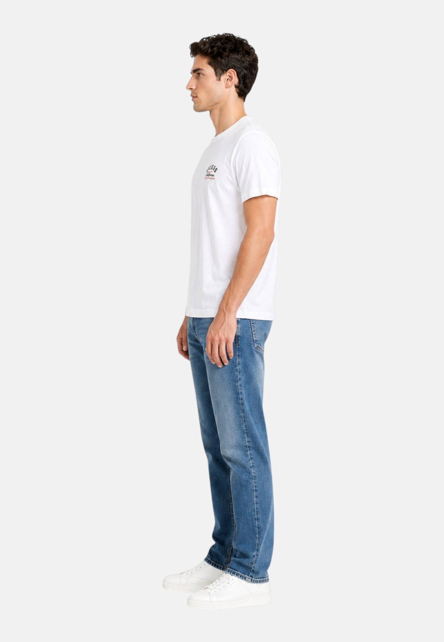 T-Shirt Manica Corta Uomo Guess  Lemon Circle M6GI19K3051