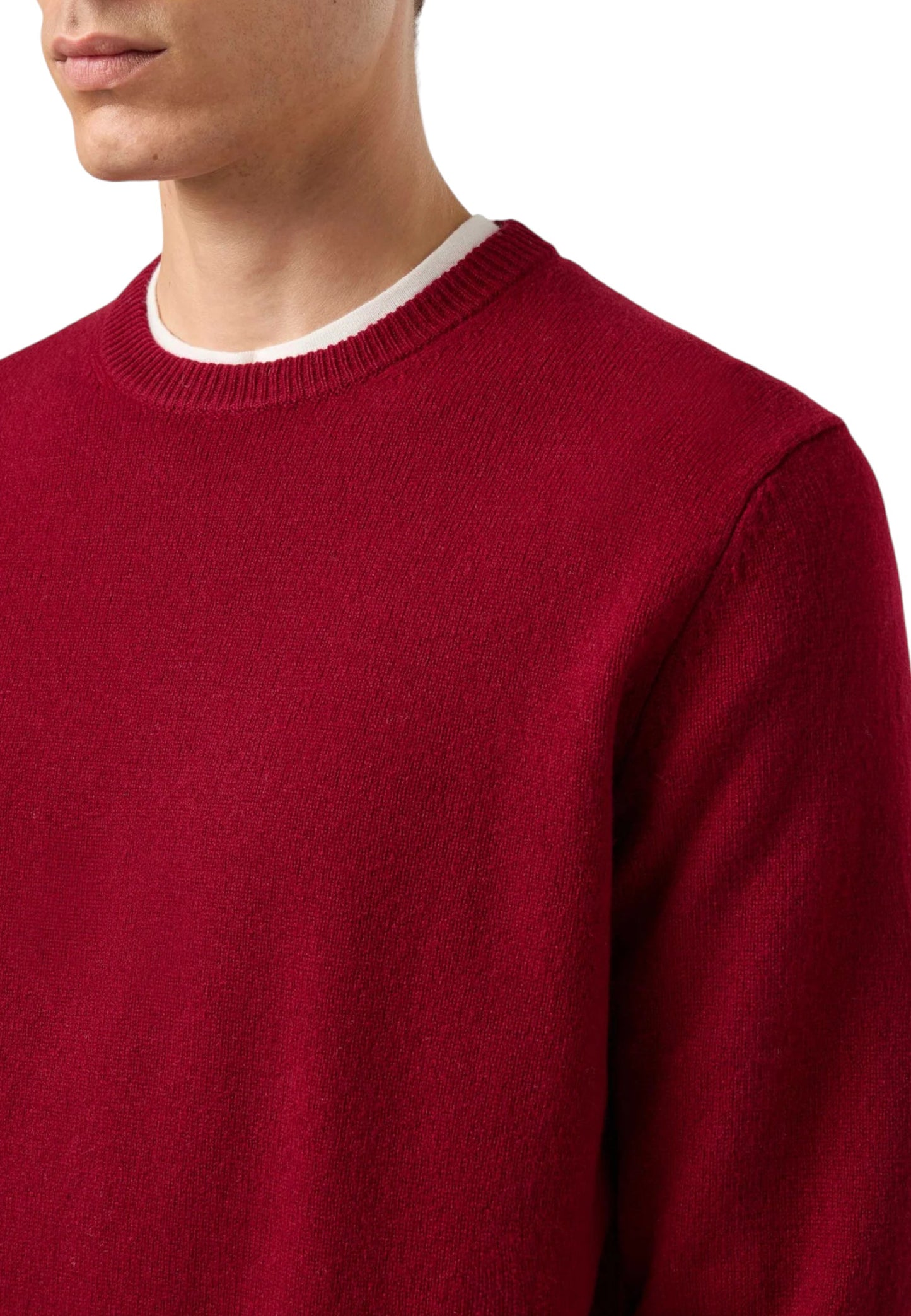 Maglione A Girocollo Uomo Mc2 Saint Barth  Regent Merino REGE013