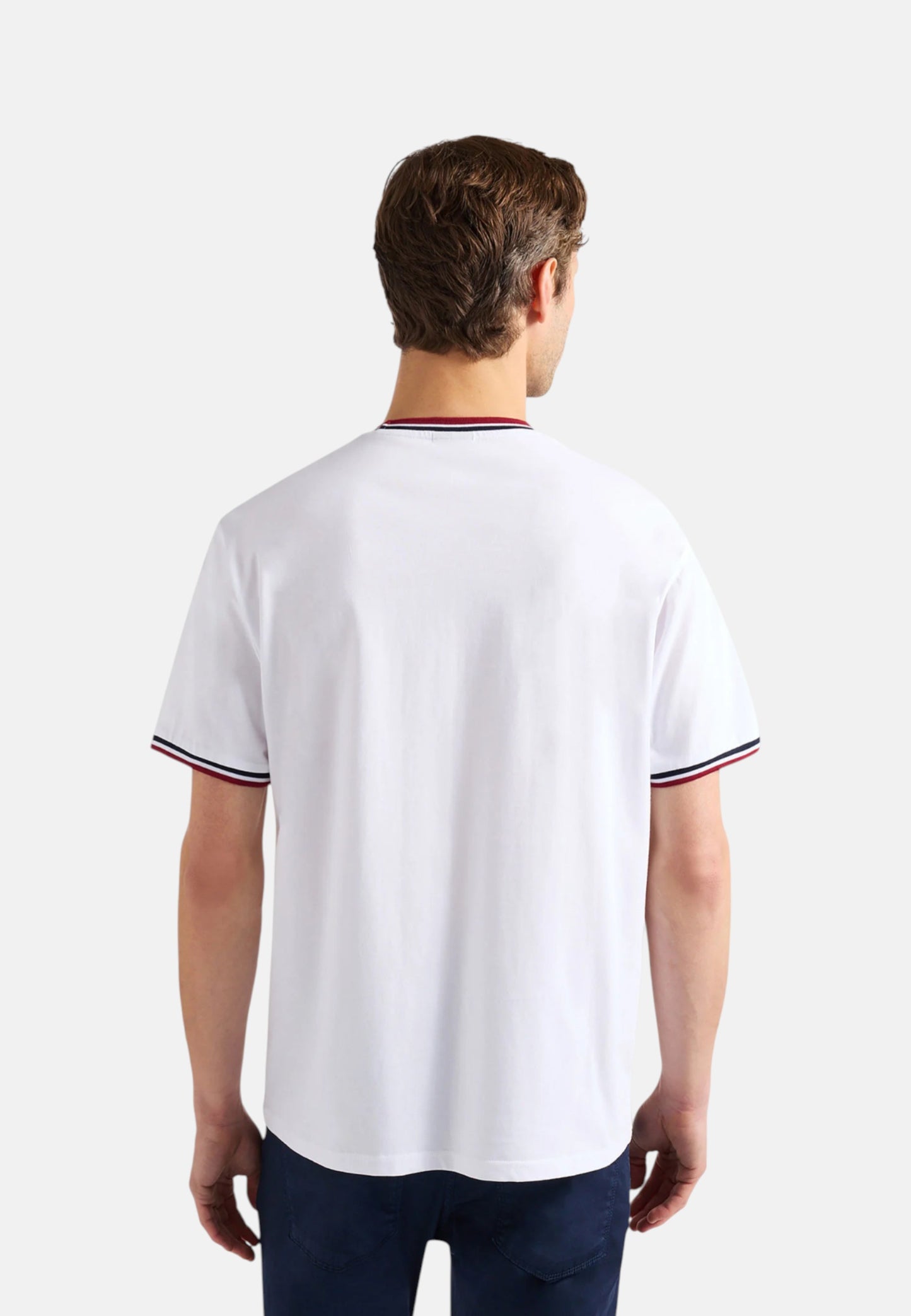 T-Shirt Manica Corta Uomo Harmont & Blaine Relaxed Con Piping  IXQ287021824