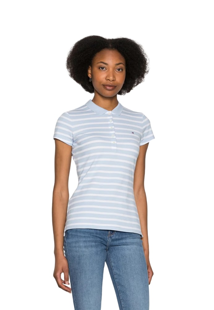 Polo Manica Corta Donna Tommy Hilfiger   WW0WW27151