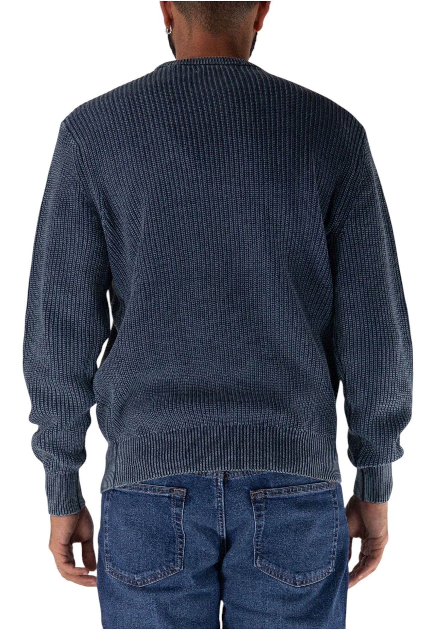 Maglia A Girocollo Uomo Guess A Coste Washed Herbie M5YR05Z3OD0