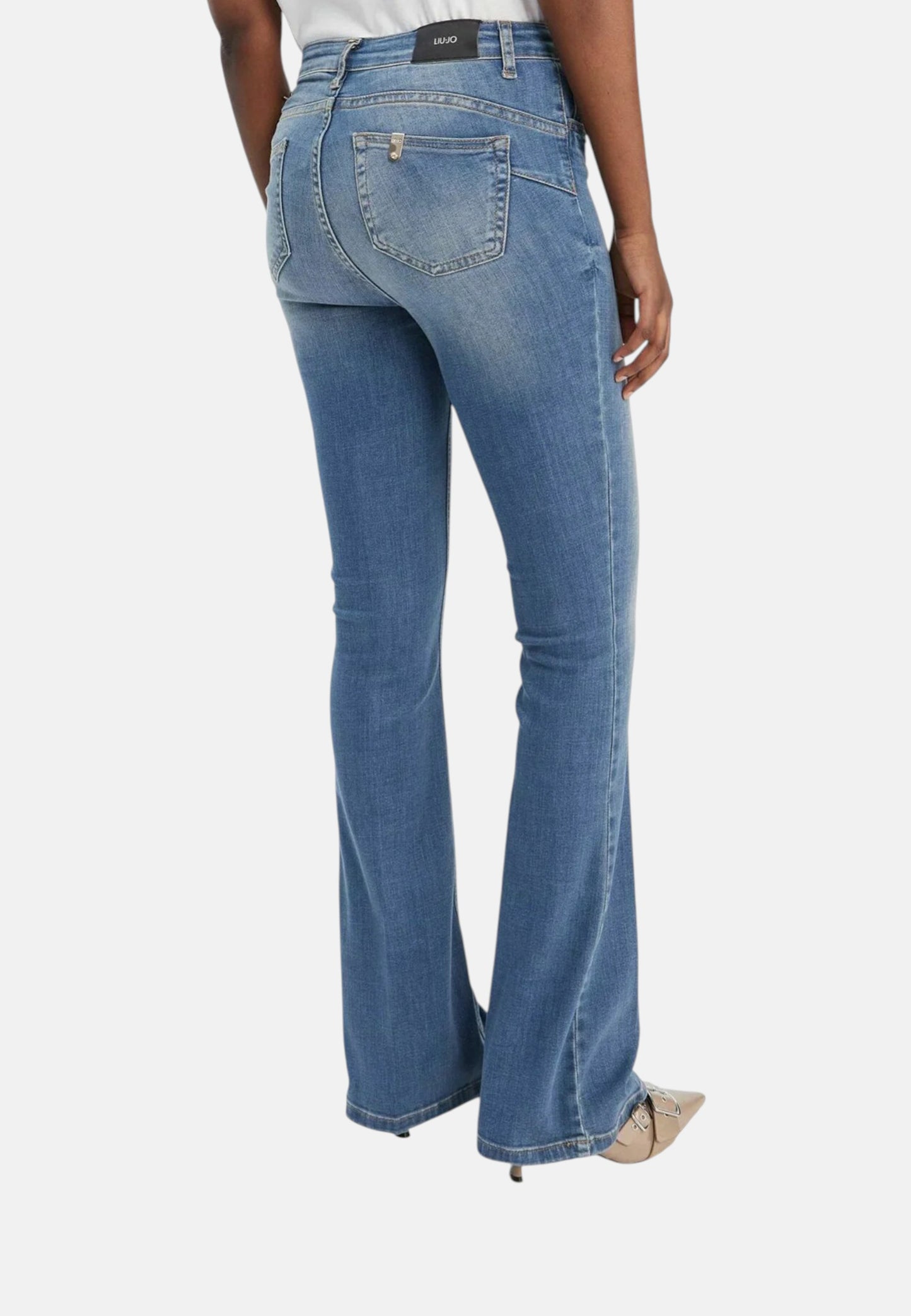 Jeans Flare Fit Donna Liu Jo Vita Alta Beat UA6015D4538