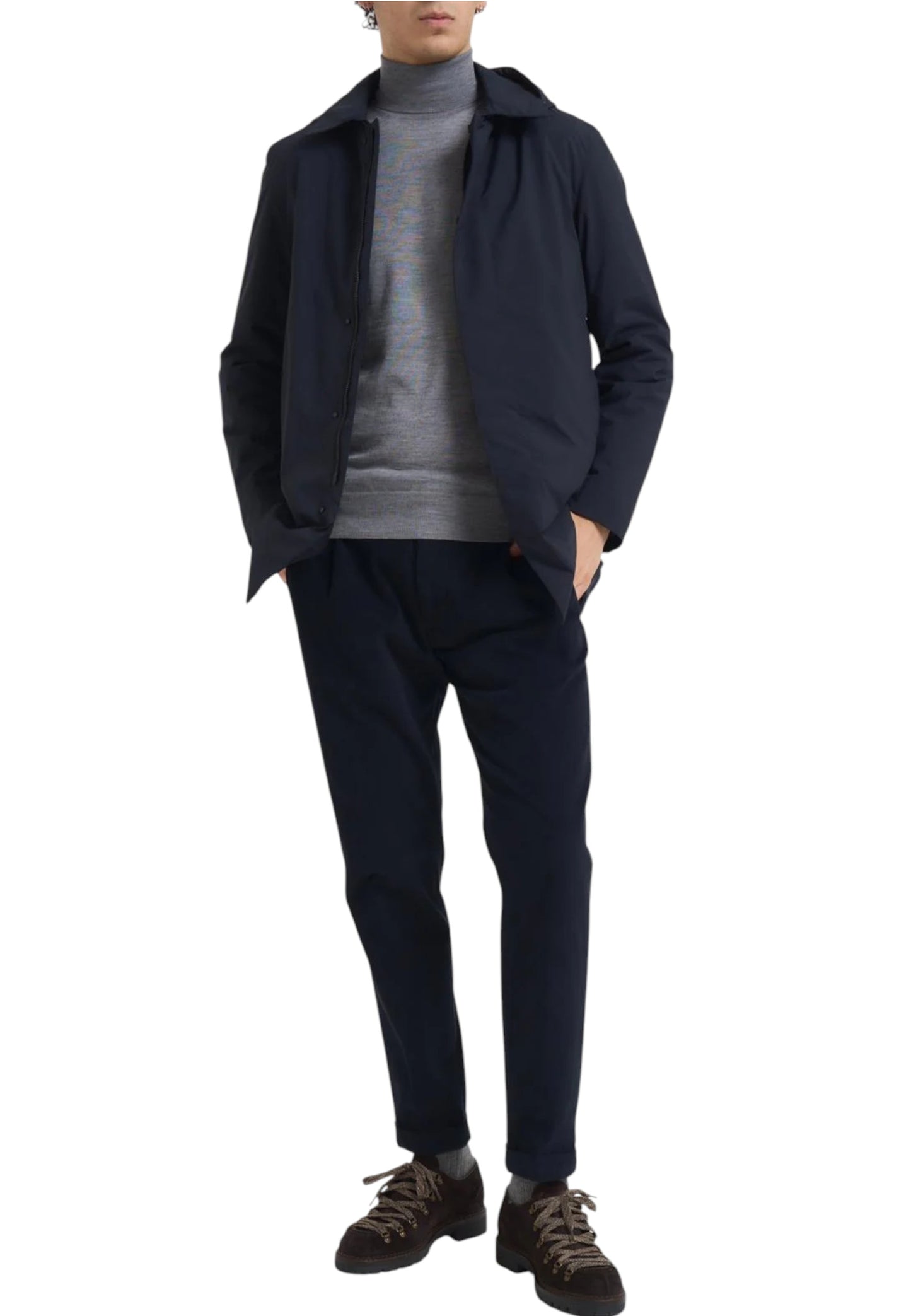 Cappotto Trench Uomo People Of Shibuya Impermeabile Con Cappuccio Takuya TAKUYAPM773