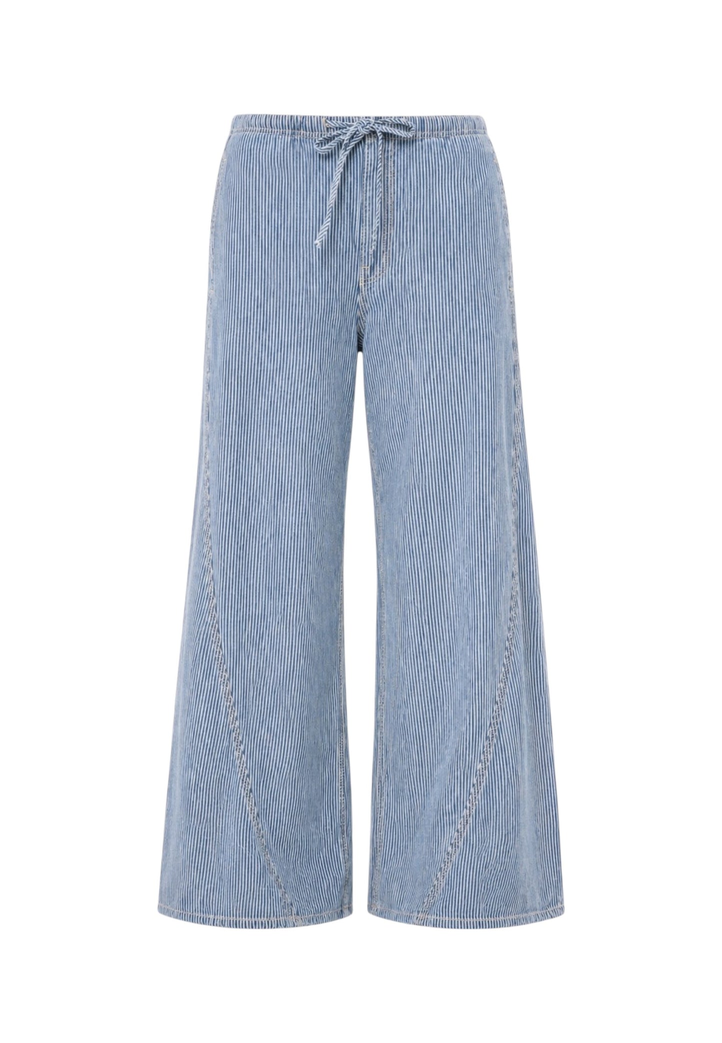 Jeans Wide Leg Donna Guess  Gj Jogger Twisted Extrawide W6GA2JD7881