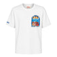 T-Shirt Manica Corta Uomo Mc2 Saint Barth Stampa/Ricamo Fronte E Retro Tasty Summer Portland PRL0002