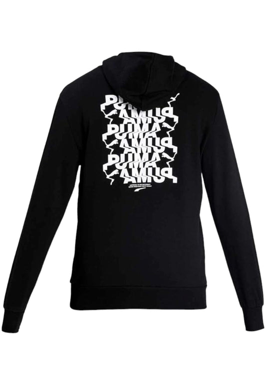 Felpa Con Cappuccio Uomo Puma   598954