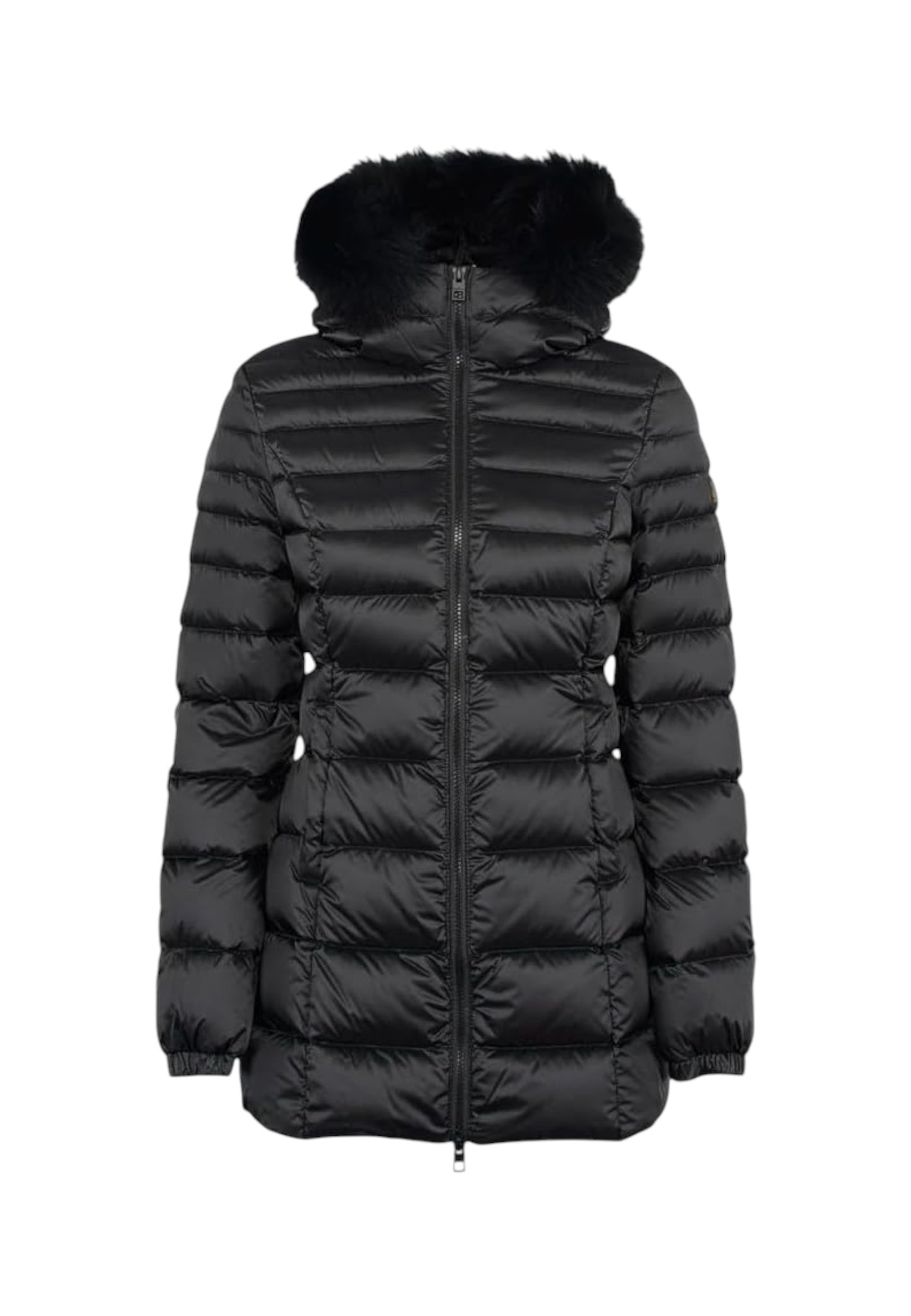 Piumino Lungo Donna Refrigiwear Con Cappuccio In Pelliccia Long Mead Fur Jacket 25AIW98118RA0035