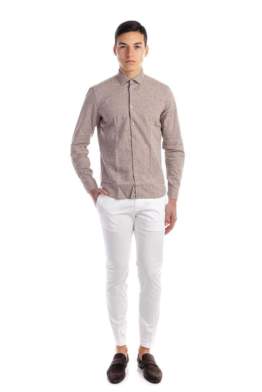 Camicia Manica lunga Uomo Manuel Ritz   3232E604L223282