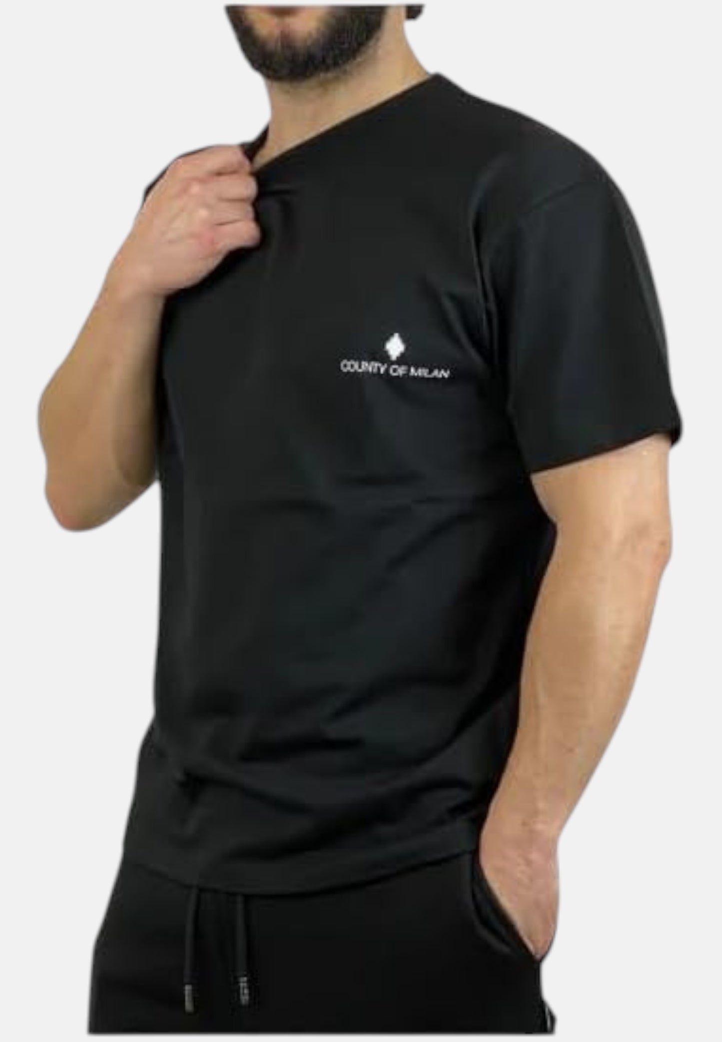 T-Shirt Manica Corta Uomo County Of Milan   S6CMMATH095