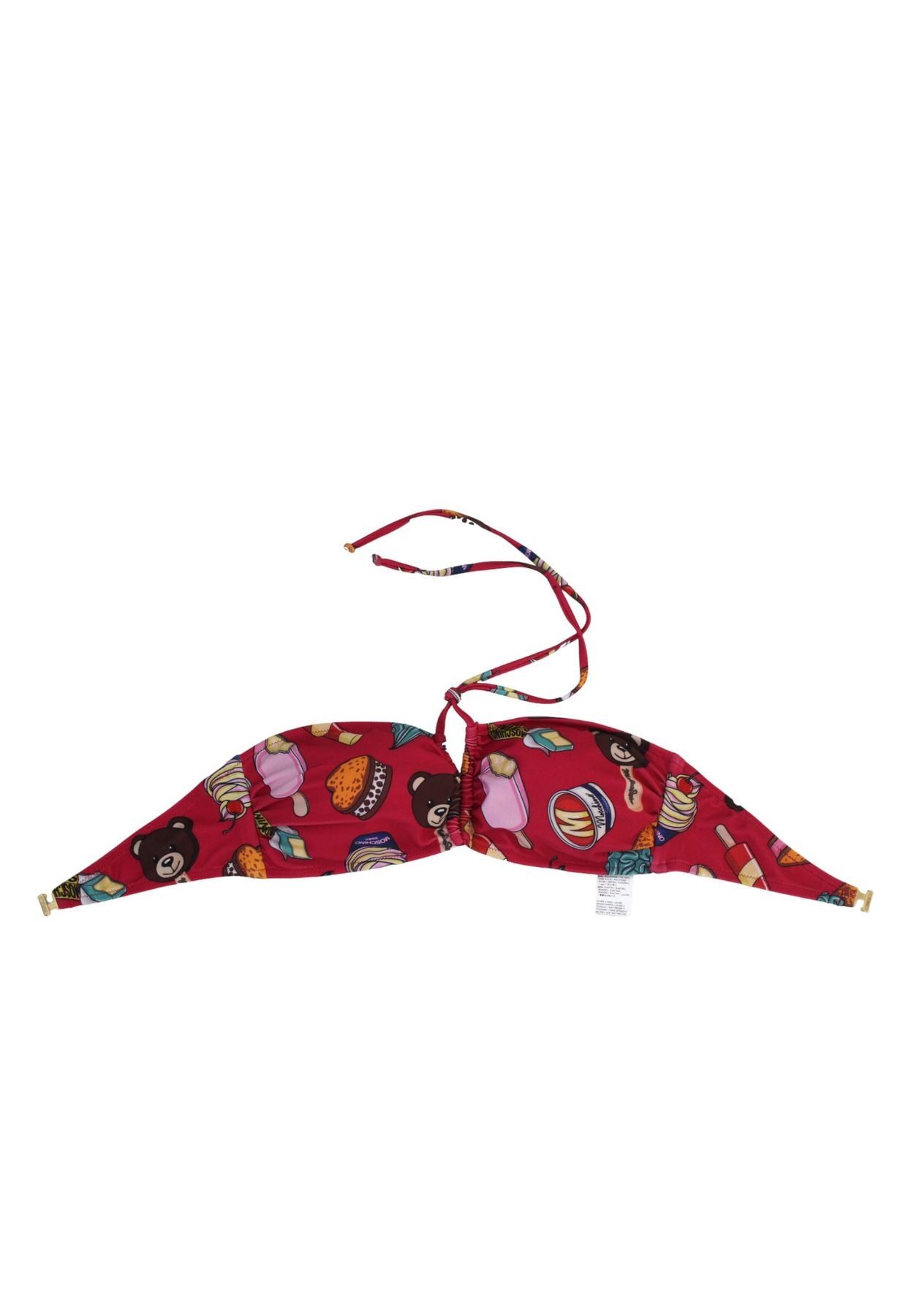 Bikini Pezzo Sopra Donna Moschino Ice Cream  241V2A57139403