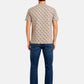 T-Shirt Manica Corta Uomo Guess  Jacquard 4G Knit M6GP34K3200