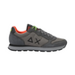 Sneakers Basse Uomo Sun68 Stile Running, Nylon E Suede, Dettagli Fluo, Logo Ricamato Tom Fluo Z46102