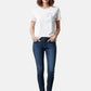 T-Shirt Manica Corta Donna Liu Jo Ricamata Stars Crystal CA6350J6308