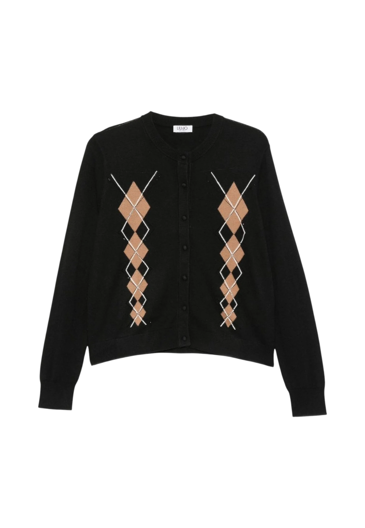 Cardigan  Donna Liu Jo Disegno Argyle  WF6288MA16R
