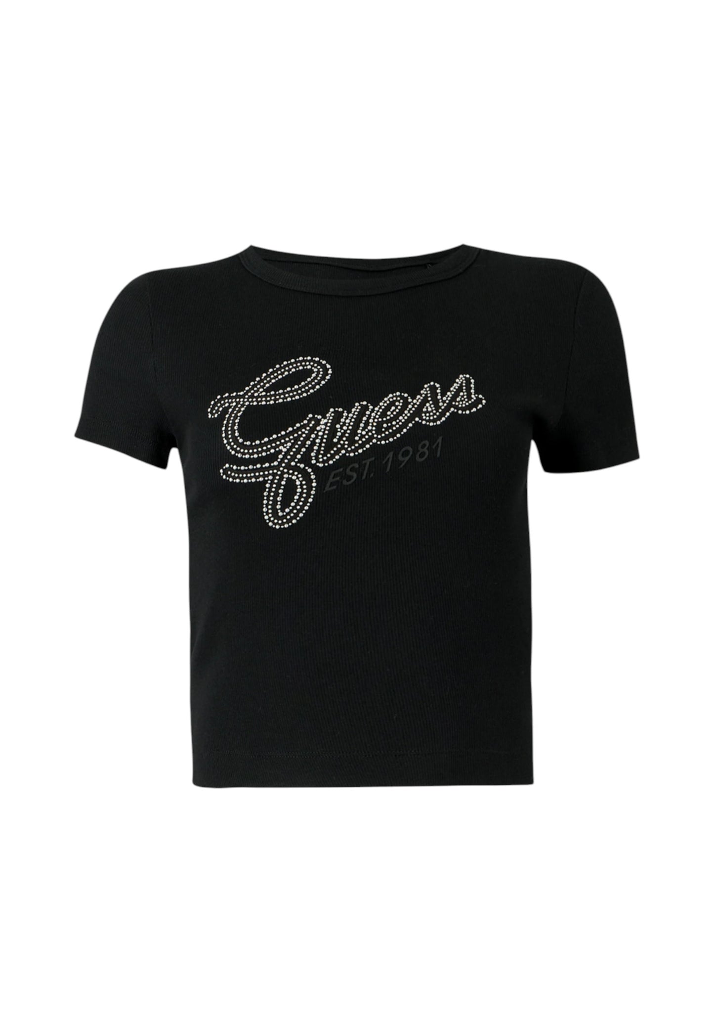T-Shirt Manica Corta Donna Guess  Guess Studs Script W6RI22KA0H1
