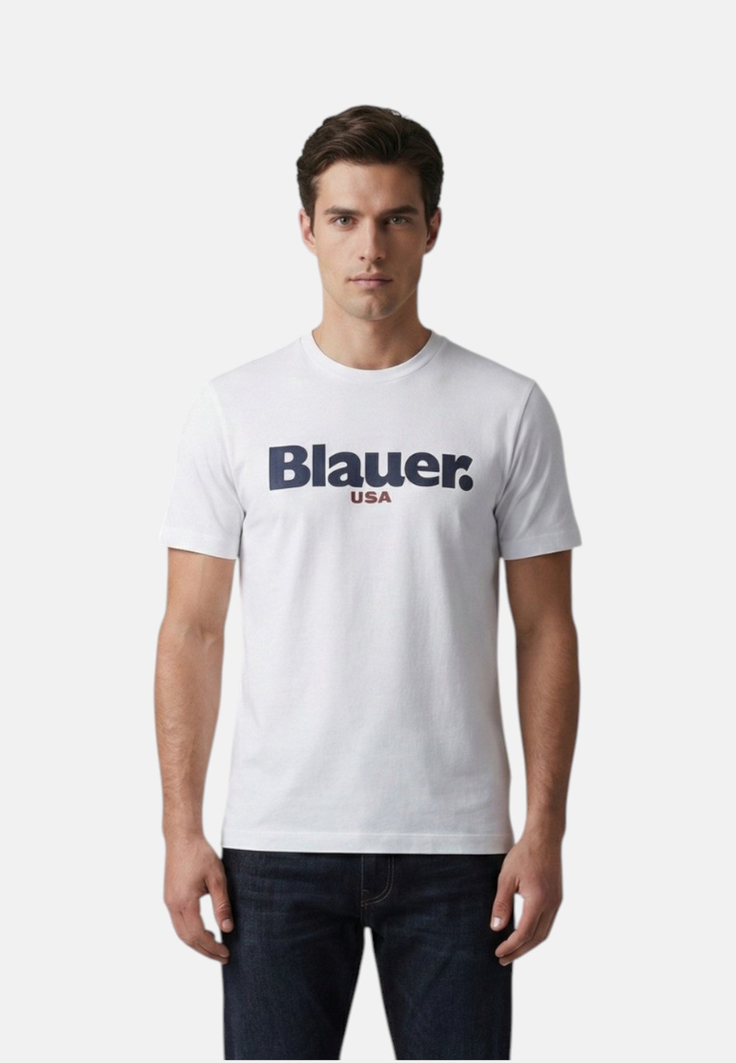 T-Shirt Manica Corta Uomo Blauer  Ernst 26SBLUH02299