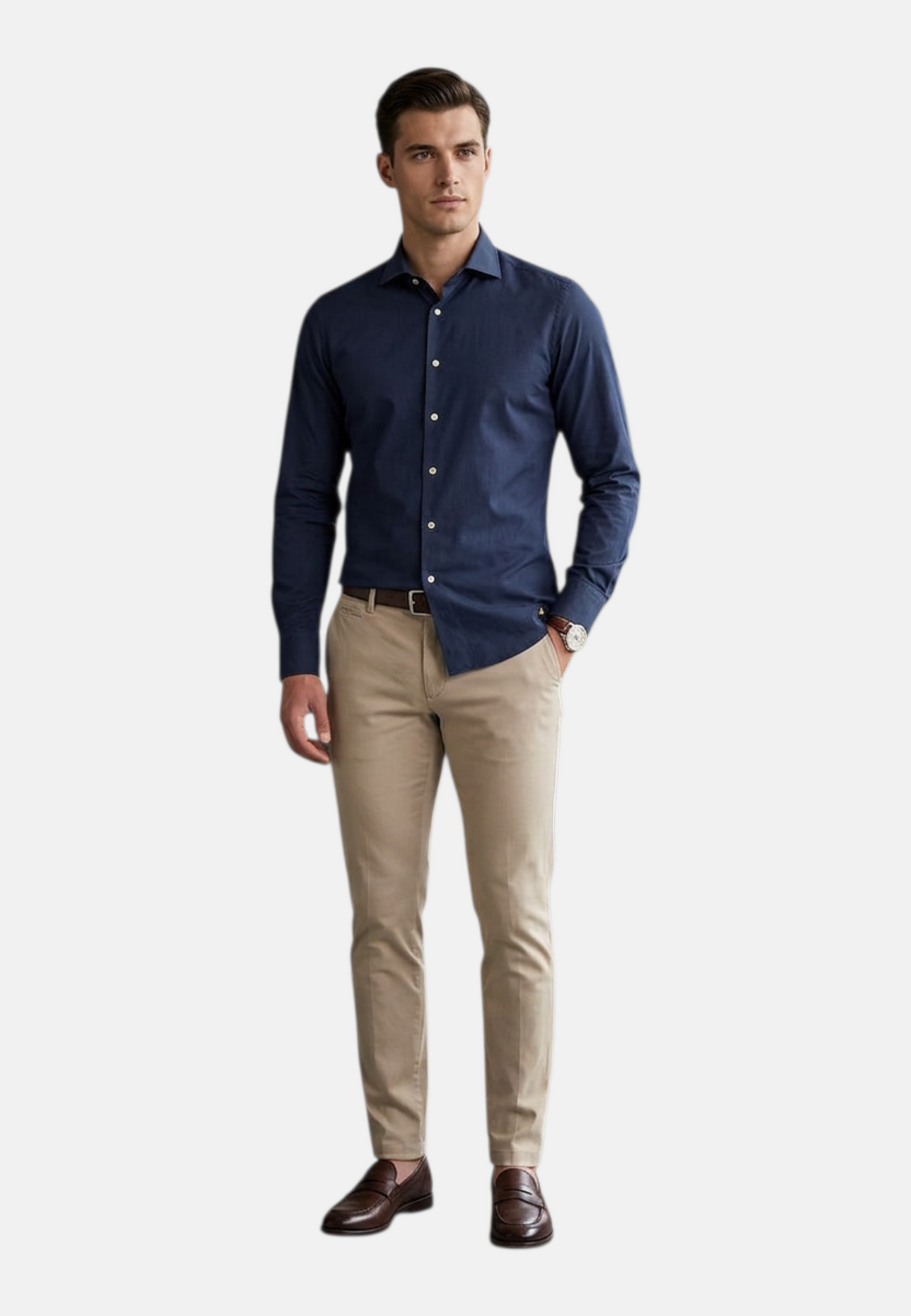 Camicia Manica lunga Uomo Manuel Ritz   3632E602L243432