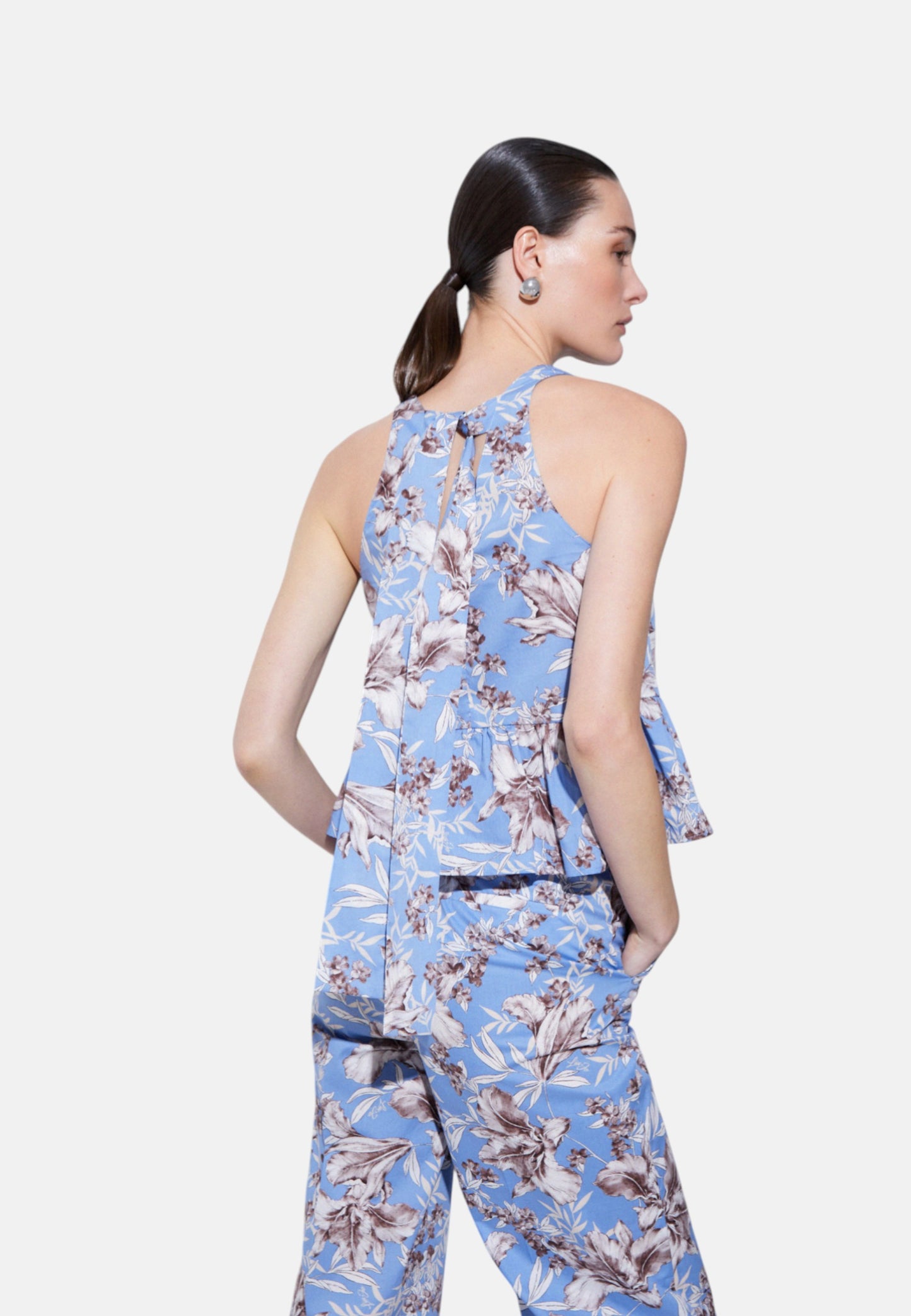 Top  Donna Liu Jo Blu Wave Liles Linea 3.0 WA6365T4853