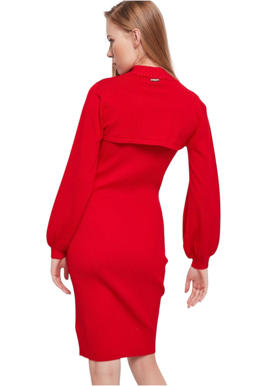 Vestito Midi Donna Denny Rose In Maglia  221ND13002