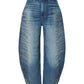 Jeans Barrel Fit Donna Liu Jo A Vita Alta Balloon Splits UF6213D4854