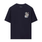 T-Shirt Manica Corta Uomo Guess  Japan Signs Oversize M6GI13K2995