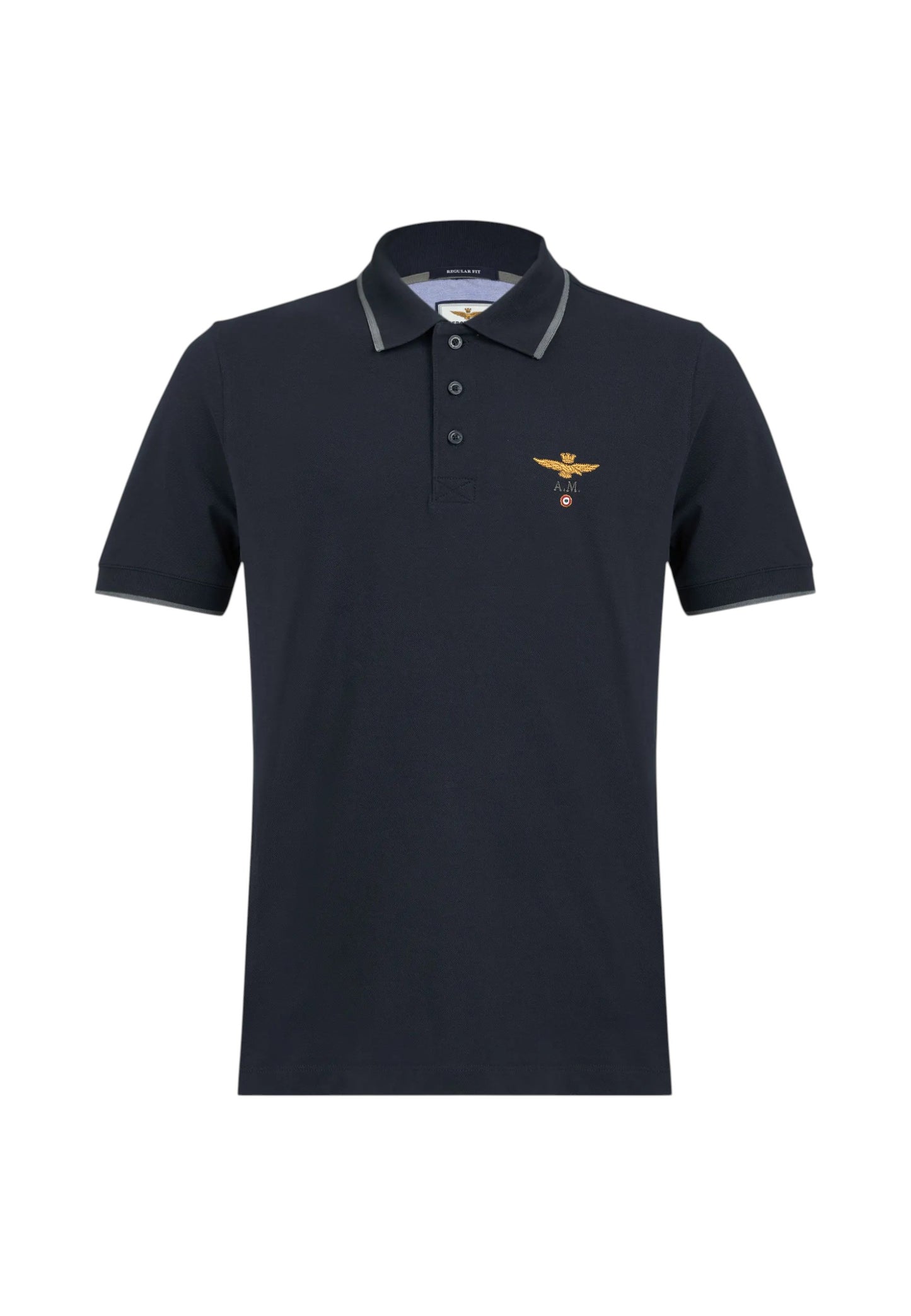 Polo Manica Corta Uomo Aeronautica Militare In Pique' Di Cotone Con Logo  261PO1308UP00082