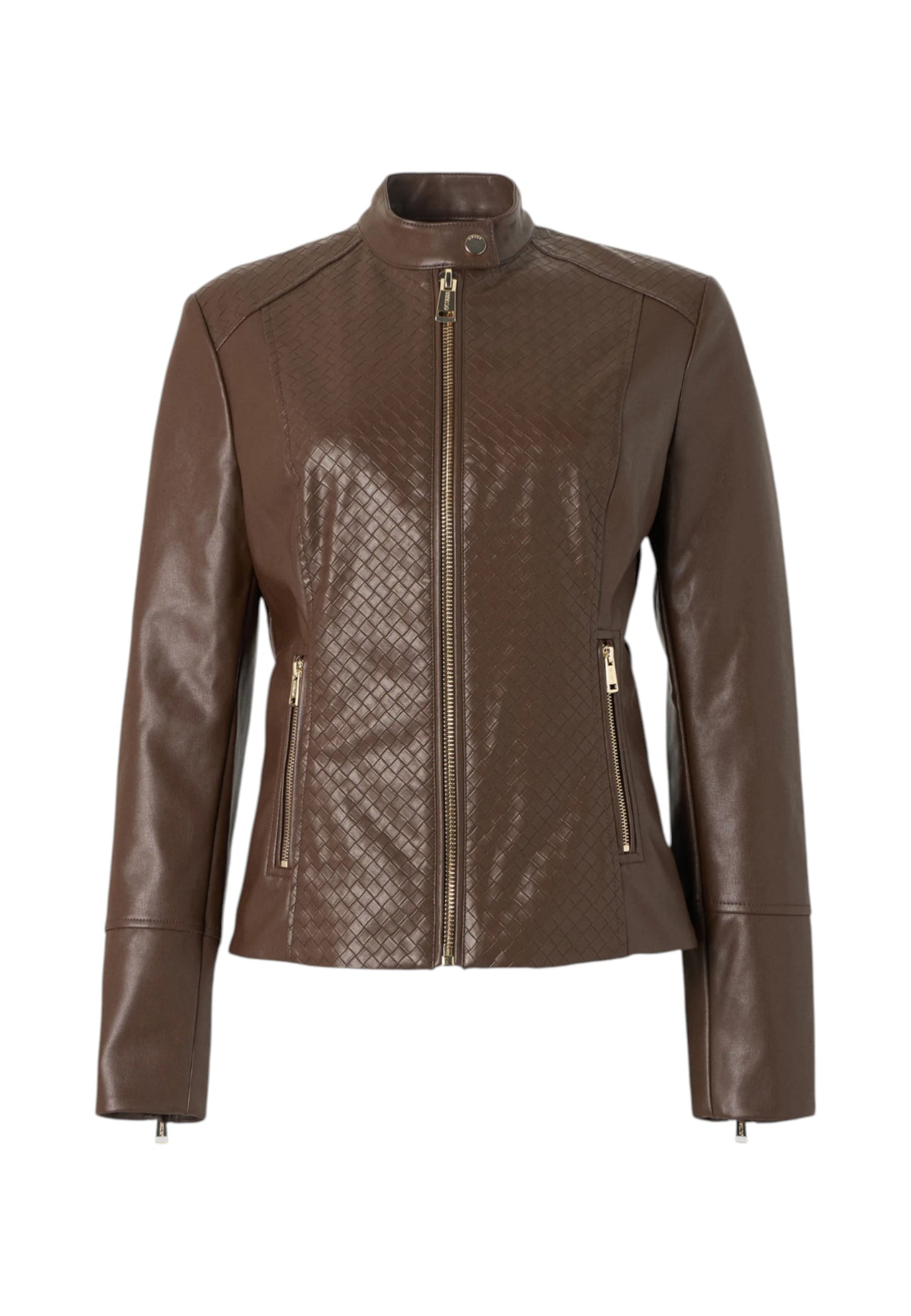 Giacca In Pelle Sintetica Donna Guess  Claudine Biker W6RL52WL850