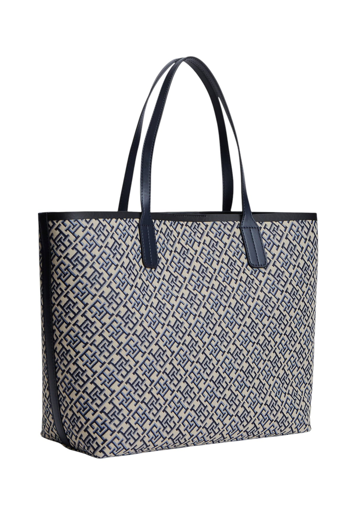 Borsa A Spalla Donna Tommy Hilfiger Tote Jacquard Th Icon AW0AW18889