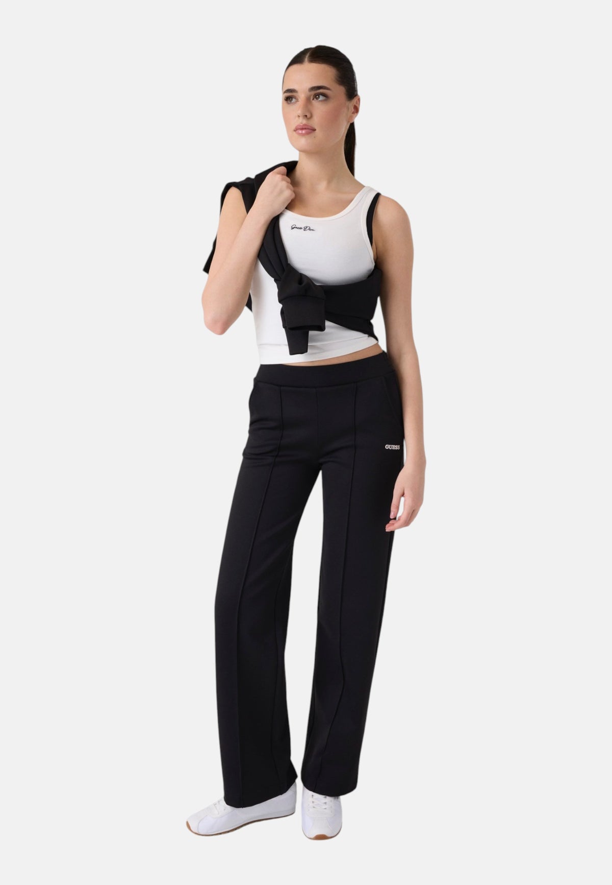 Pantaloni Wide Leg Donna Guess  Fabrizia V6BB18K6353