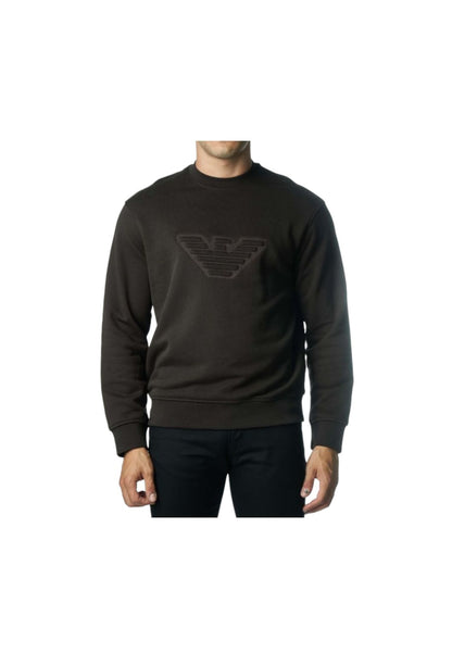 Felpa A Girocollo Uomo Emporio Armani   6R1MG51JWPZ